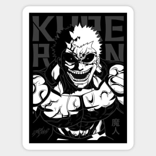 Raian Kure Kengan Ashura Omega Sticker